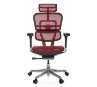 ERGOHUMAN GEN2 | tissu maille - Siège de direction de luxe Rouge