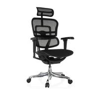 ERGOHUMAN ULTRA F GEN2 tissu/tissu maille - Siège de direction de luxe Noir