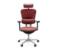 ERGOHUMAN ULTRA L GEN2 | Cuir - Siège de direction de luxe Bordeaux