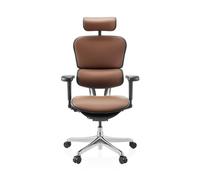 ERGOHUMAN ULTRA L GEN2 | Cuir - Siège de direction de luxe Marron