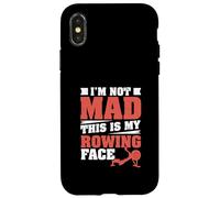 Ergomètre Amusant I'm Not Mad This is My Rowing Face Coque pour iPhone X/XS