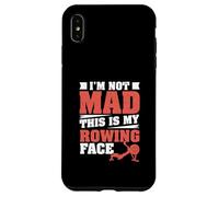 Ergomètre Amusant I'm Not Mad This is My Rowing Face Coque pour iPhone XS Max