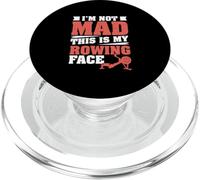 Ergomètre Amusant I'm Not Mad This is My Rowing Face PopSockets PopGrip pour MagSafe