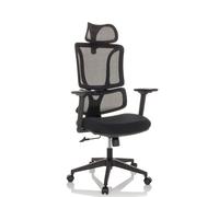 ERGOMY | Tissu / Maille | Structure : Noir - Siège de bureau à domicile Noir