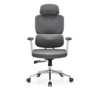 Ergomy WF 2 - Siège de bureau de qualité professionnelle Gris