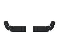 Ergon Bt Orthocell Armrest Pads Noir Black