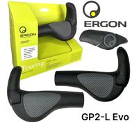 Ergon GA2-L Grand Poignée Vélo MTB Ebike Ergo Mini Cornes Noir