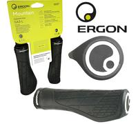 Ergon GA3 Large Grips VTT Vélo Électrique Ergo Confort Tour Noir
