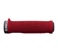 Ergon - GDH Fat - Poignées de vélo - One Size - chili red