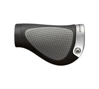 Ergon Poignées de guidon GP1 Gripshift – Changement rotatif des deux côtés – Noir L