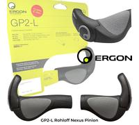 Ergon GP2-L Poignée Unique Shift Rohloff Nexus Pinion Ebike Poignées Hörnchen