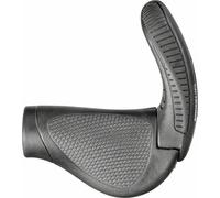 Ergon GP3-L Vitesse Poignées Grand Noir/Gris W/Intégré Barre Embouts