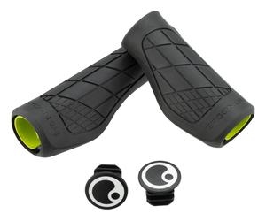 Ergon Poignées de guidon GA3 Twist Shift pour sélecteur rotatif unilatéral noir one size