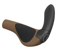 Ergon Poignées de guidon GP4 Evo BioKork brun/gris/noir