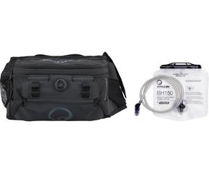 Ergon Sac Banane BA Hip Pack + Poche à Eau BH150 1,5 l noir 3 Liter