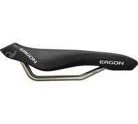 Ergon Sr Tri Pro Carbon Mid Saddle Argenté 130 mm Black