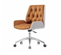 ErgonMidBack Chaise de bureau pivotante à 360° et réglable en hauteur avec siège en éponge confortable pour la maison et le bureau, idéale pour les adultes et les femmes