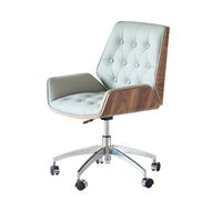 ErgonMidback Chaise de bureau pivotante à 360° réglable en hauteur avec siège éponge confortable pour la maison et le bureau, idéale pour les adultes et les femmes