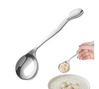 Ergonomic Adaptive Spoon - Self Feeding Utensil for Hand Tremors Limited Mobility | Stainless Steel with Comfort Grip Handle, Eating Aid for Elderly and Rehabilitation Training 7.48x1.65 in