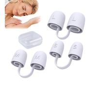 Ergonomic Airflow Clip, Anti Snoring Comfort Device, Compact Nasal Dilator with Flexible Silicone, Nighttime Breathing Aid, Lightweight Gear with Discreet Fit, Health Care Supplies for Home and Travel