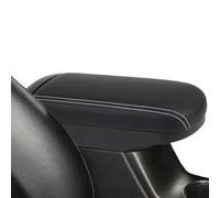 Ergonomic Armrest Cover, Car Console Cushion, 14.96in Extendable Panel with Soft Padding, Authentic Leather Construction, Vehicle Accessory with Sleek Design, Interior Gear for Suv and Truck