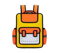 Ergonomic Cartoon Livre Bag Créatif Et Sacs D'école Practical Sacs Daypack Décollé À Pour Les Passionnés D'anime À Scolaire