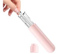 Ergonomic Ear Picker - Wax Removal for Youth | Metal with Abs Build, Compact Spoon Feature, Cleaner Tool Accessory, Home School Travel Gear, Men, Boys, Girls Teens Use