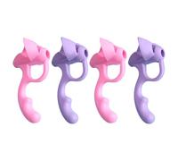 Ergonomic Five Finger Crayon Porte-crayons Poignées En Silicone Grip Grippers Pour Gise Pour Gamin Gauche Et Droite Écrivant En Silicone À Cinq Doigts