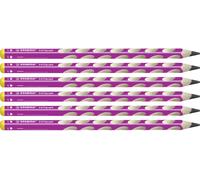 Ergonomic Graphite Pencil - STABILO EASYgraph - Left-Handed - Pack of 6 - Pink -