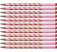 Ergonomic Graphite Pencil - STABILO EASYgraph Pastel - Right-Handed - Pack of 12
