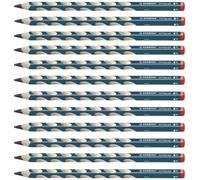 Ergonomic Graphite Pencil - STABILO EASYgraph - Right-Handed - Pack of 12 - Petr