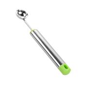 Ergonomic Handle Watermelon Scooper - Stainless Steel Kitchen Scooper, Food-grade Fruit Spoon with Precision Carving Head, Heavy Duty Baller for Home Kitchen Ice Cream Sorbet Meatball