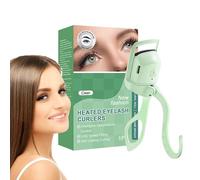Ergonomic Heated Eyelash Curler, Electric Rechargeable Heated Lash Curler - Portable Beauty Tools Lift Long Lasting for Beginners Girls Women Travel Salon Makeup Party Dating