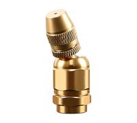 Ergonomic High Efficiency Brass Misting Sprayer Nozzle Adjustable Pressure for Gardening Watering and Cleaning Tasks Portable Water Sprinkle Nozzle