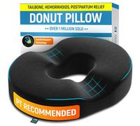 ERGONOMIC INNOVATIONS Coussin en forme de donut pour soulager la douleur du coccyx et les hémorroïdes, coussin en forme de donut pour post-partum grossesse et soulagement après une chirurgie, convient