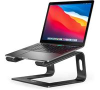 Ergonomic Laptop Stand for Laptops, Aluminium, Compatible with MacBook Air Pro, Dell XPS, HP, Lenovo and Other Brands with Screen Sizes 10 to 15.6 Inches