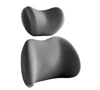 Ergonomic Lumbar Support Pillow - Car Seat Neck Cushion, Memory Foam Comfort Pad, Removable Washable Cover, Adjustable Design, Fatigue Reducing, Breathable Fabric | Correcting Interior Accesso