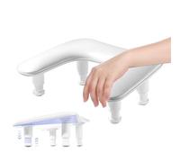 Ergonomic Manicure Hand Rest, Adjustable Arm Rest Stand, Hand Rest Pillow, Professional Nail Arm Rest, 3 Gears Height Hand Rest, Portable Manicure Stand, Arm Rest For Nail Techs