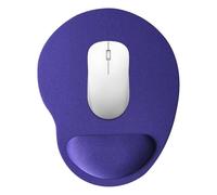 Ergonomic Mouse Pad - Game Mouse Pad Colorful with Wrist Rest, Comfortable Desk Pointer Pads for Computer, Gel Wrist Support for Home Offices, Non Slip Rubber Base