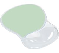 Ergonomic Mouse Pad with Gel Cushion,Mouse Pad with Hand Rest,Non-Slip Base Mouse Pad with Wrist Rest for Laptop,Light Green