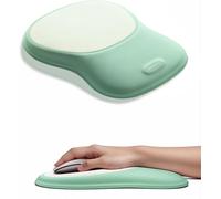 Ergonomic Mouse Pad with Wrist Rest,Non-Slip Memory Cushion [Pain Relief] [Healthy Posture] [No Toxic Substances] [Breathable] [Ideal Desk] for Keyboard,Chair