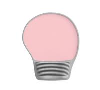 Ergonomic Mouse Pad Wrist Support, Comfortable Rest, Gel, Laptop, Computer, Office Repose-poignet bureau(Pink)