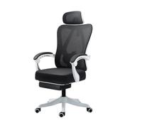 Ergonomic Office Chair Executive High Back Chairs Adjustable Lumbar Support Headrest 135°Rocking Armrest Mesh Computer Swivel Study Gaming