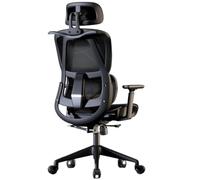 Ergonomic Office Chair High Back Task Adjustable Headrest 3D Armrests Lumbar Support Swivel Computer Breathable Mesh Home Desk Chairs