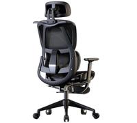 Ergonomic Office Chair High Back Task Adjustable Headrest 3D Armrests Lumbar Support Swivel Computer Breathable Mesh Home Desk Chairs