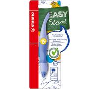 STABILO Stylo roller EASYoriginal pastel ergonomique rechargeable Nuage de bleu Gaucher