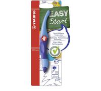 STABILO Stylo roller EASYoriginal ergonomique pour droitier – Bleu foncé/bleu clair
