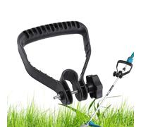 Ergonomic Shovel Handle Replacement - LaborSaving Front Grip for Snow Shovels | Back Saving Gardening Tool Accessory | Easy Install D Grip Handle For 0.8" to 1.5" Tool Shafts