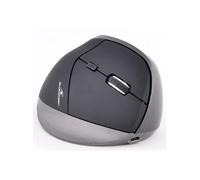 ERGONOMIC - Souris verticale - ergonomique - 6 boutons - sans fil - récepteur sans fil USB - noir