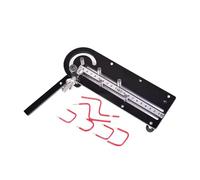 Ergonomic Wire Bender, Heavy Duty Tool, Flat Bar Bender with Portable Handle, Electrical Metal Tool, Interactive Cable Conduit Shaper with Grip, Responsive Automotive Repair Gear for Garage Use